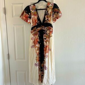 Anthropologie midi dress